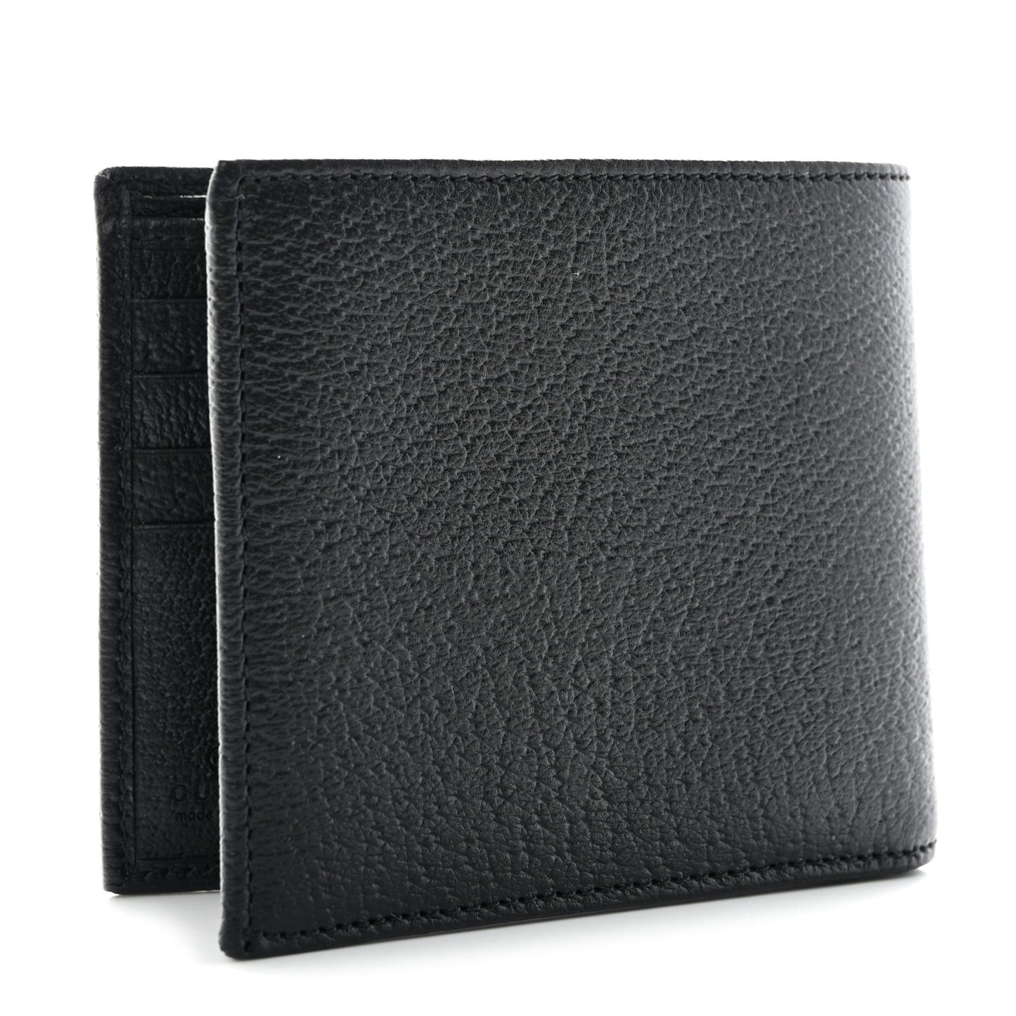 Calfskin Horsebit 1955 Bi-Fold Wallet Black