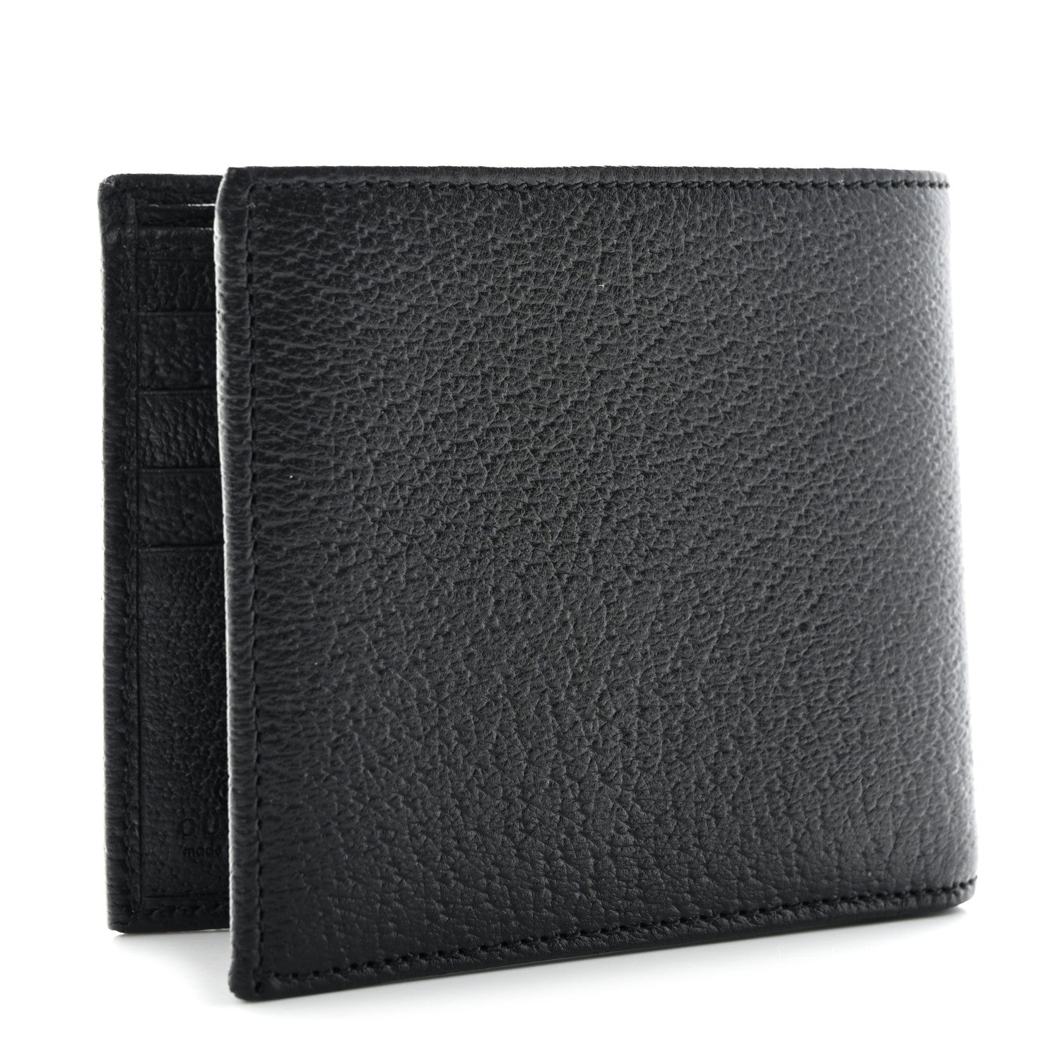 Gucci Calfskin Horsebit 1955 Bi-Fold Wallet Black 3 of 8