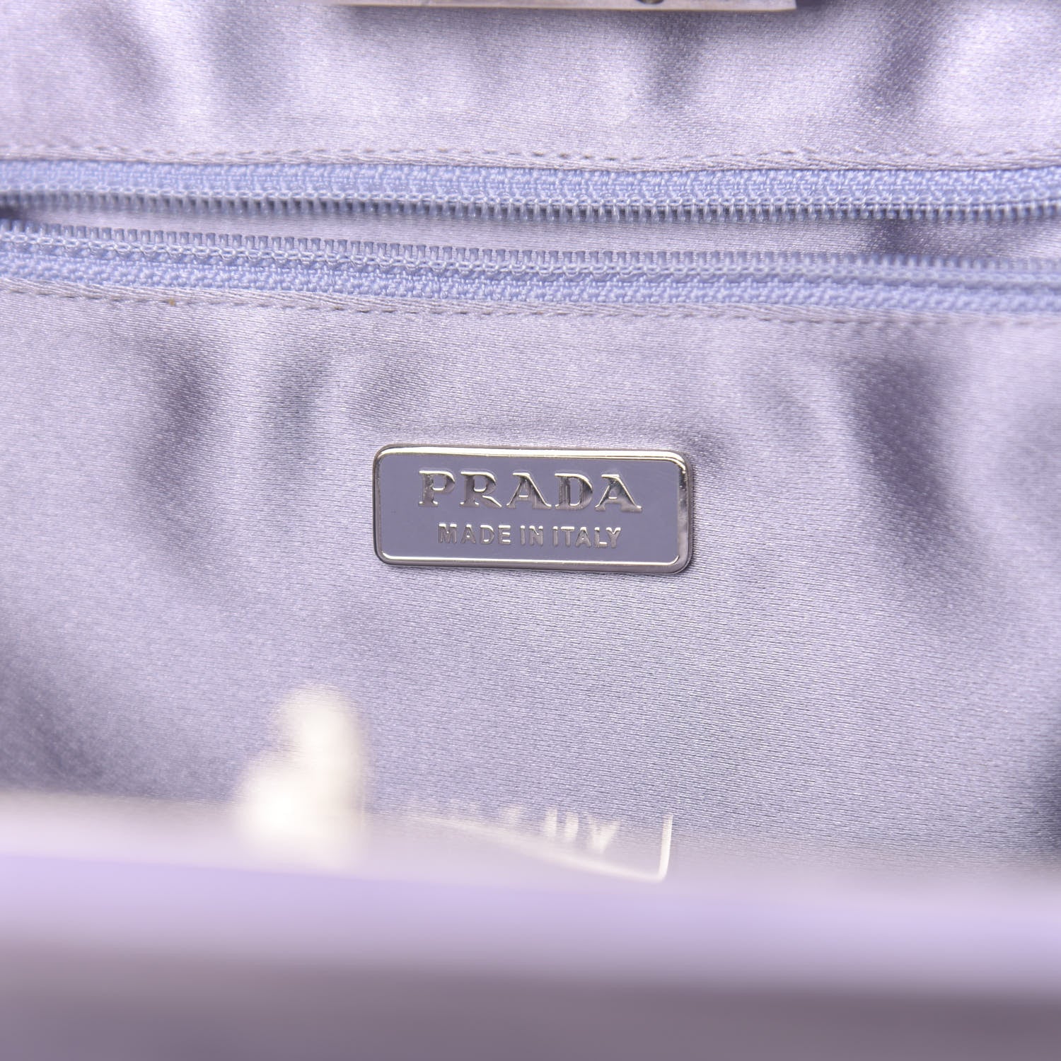 Prada Camoscio Chic Shoulder Bag Lilla 6 of 9