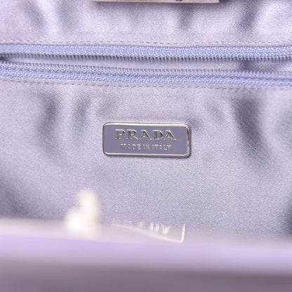 Prada Camoscio Chic Shoulder Bag Lilla 6 of 9