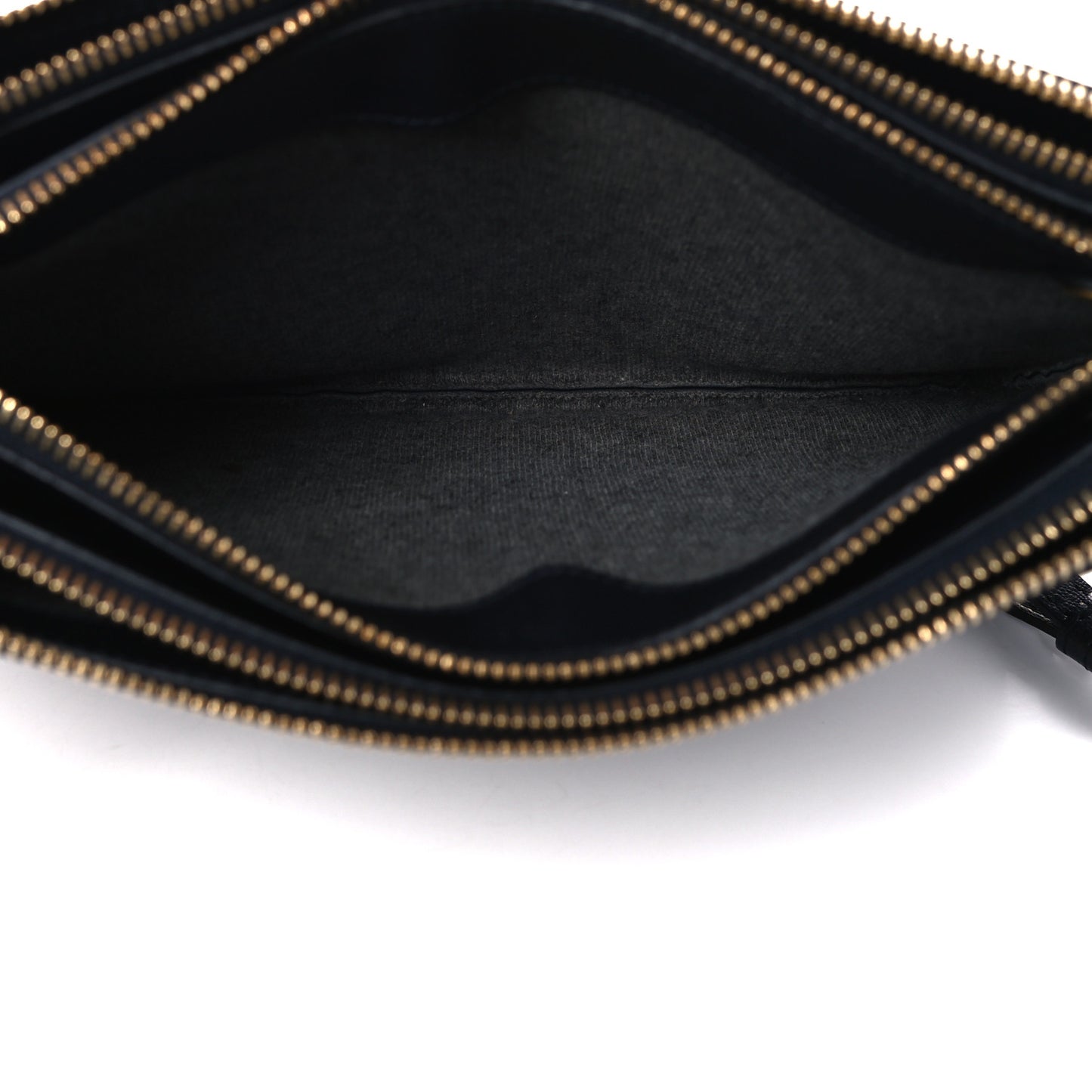 Lambskin Large Trio Crossbody Bag Navy Blue