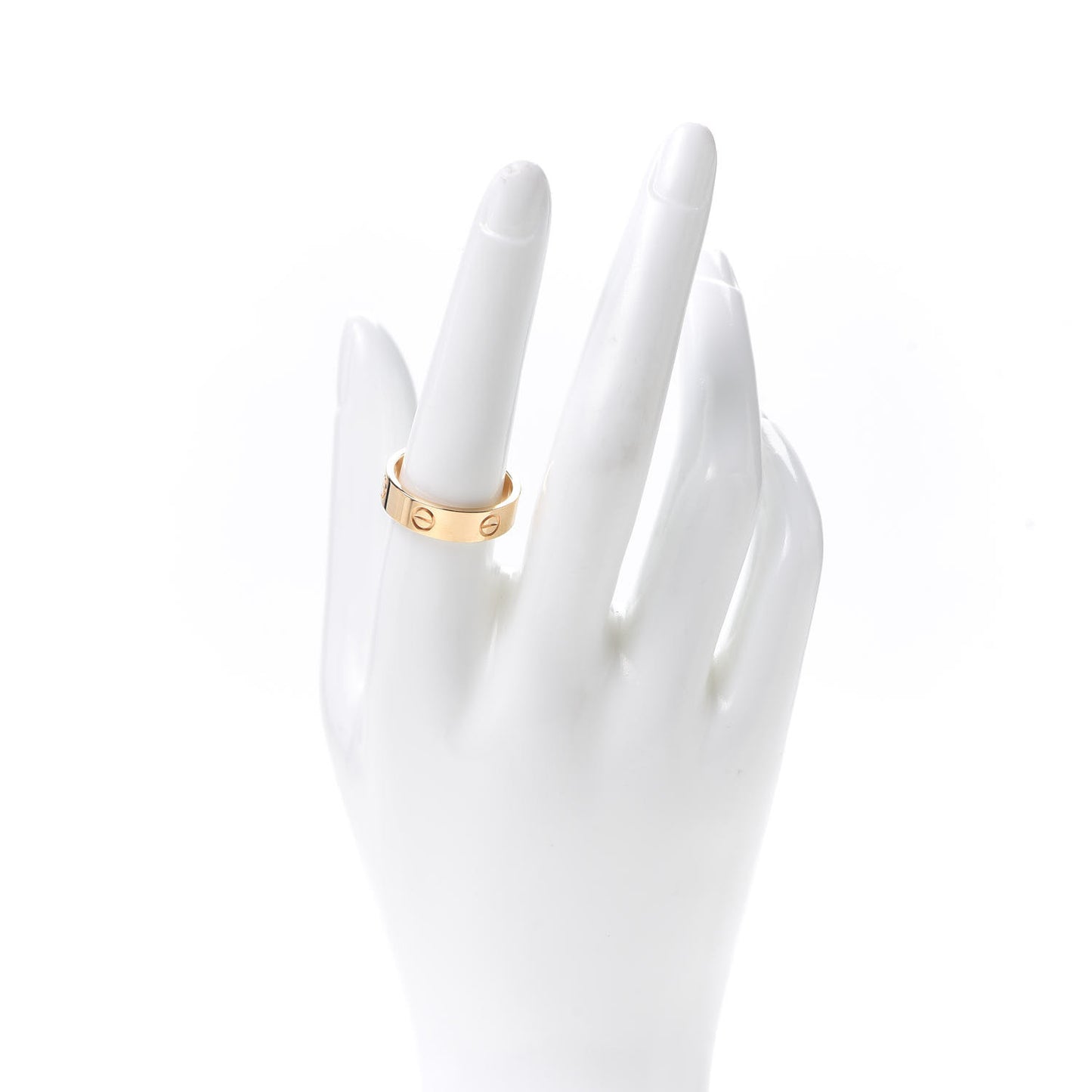 18K Yellow Gold 5.5mm LOVE Ring 58 8.25