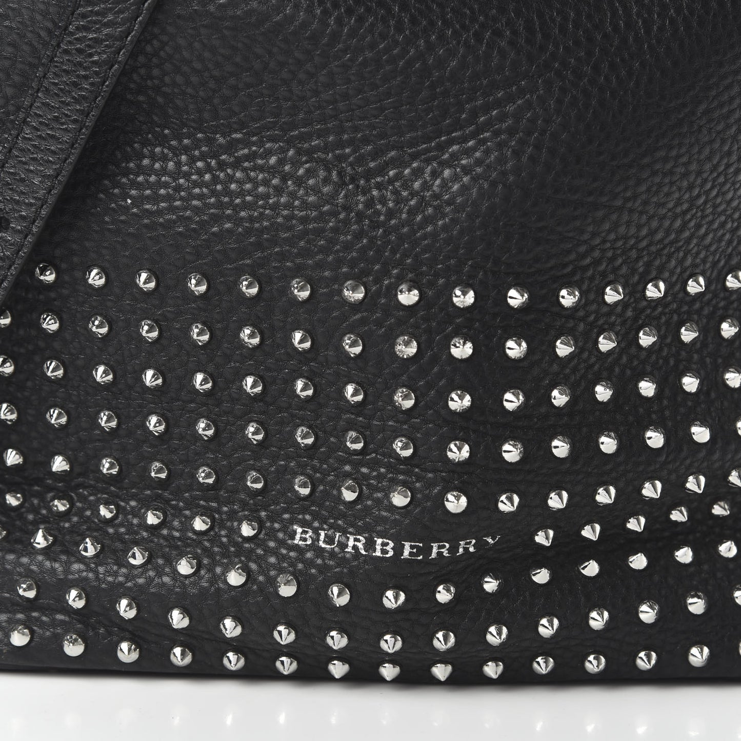 Calfskin Studded Medium Susanna Hobo Black