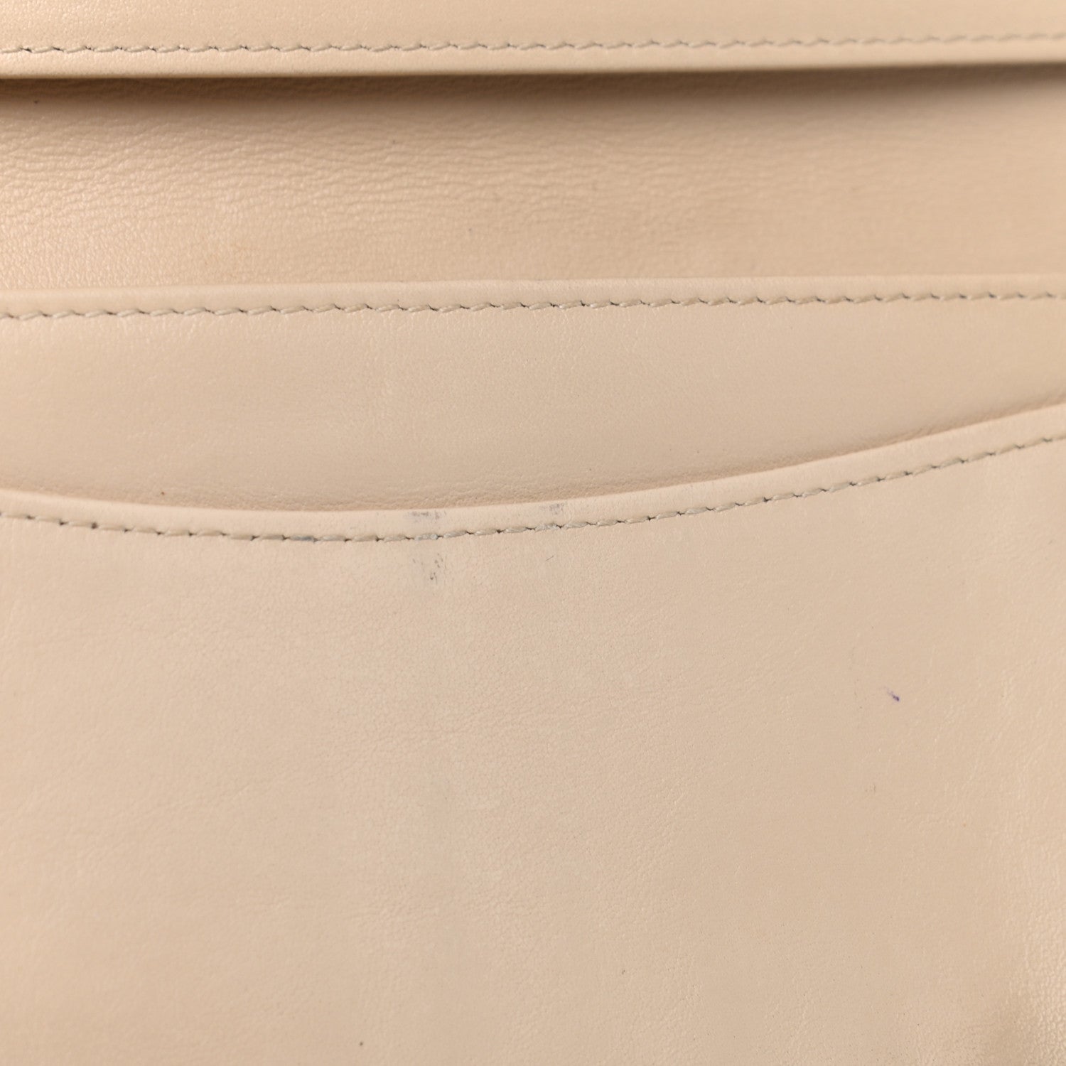 Chanel Caviar Quilted Yen Wallet Beige 9 of 11