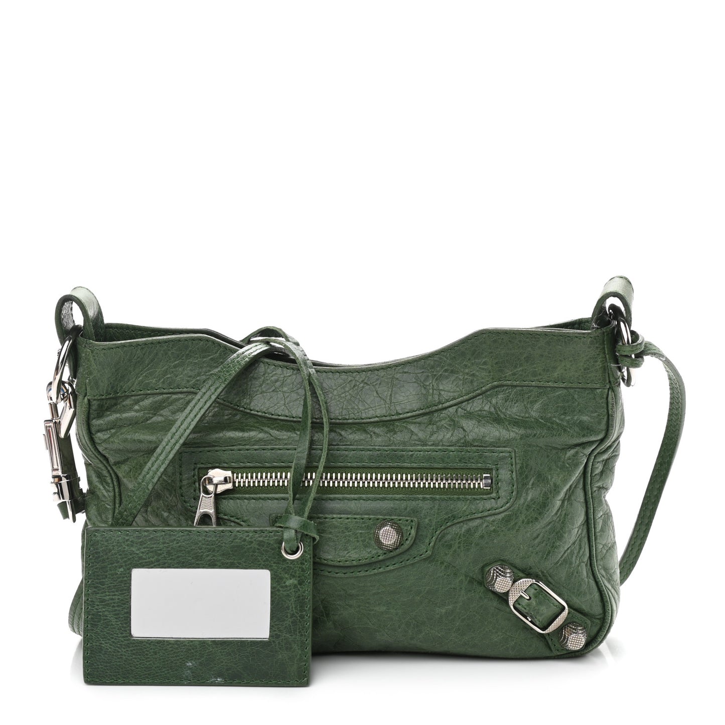Agneau Giant 12 Silver Hardware Hip Cypress