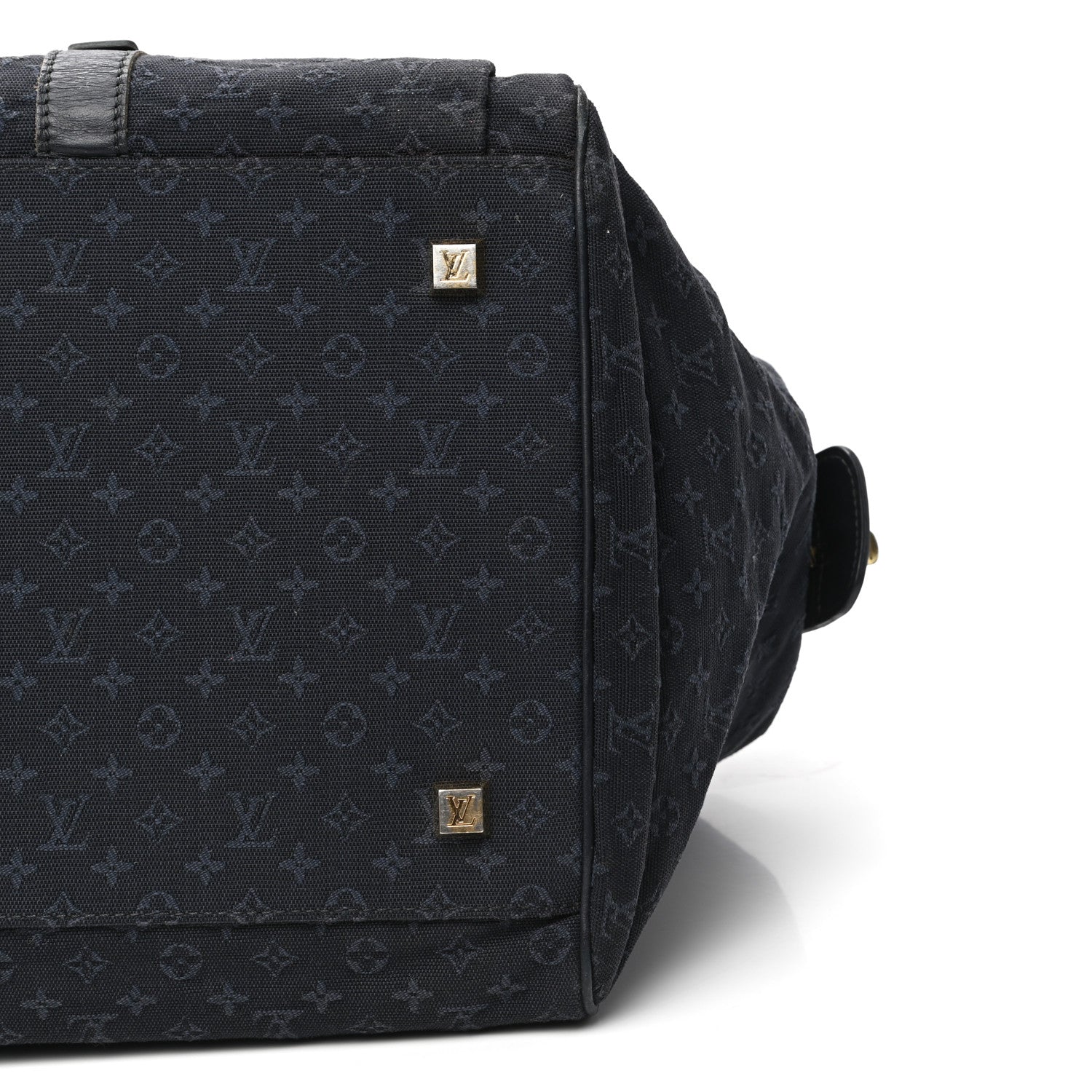 Louis Vuitton Mini Lin Monogram Louise Bag Blue 10 of 10