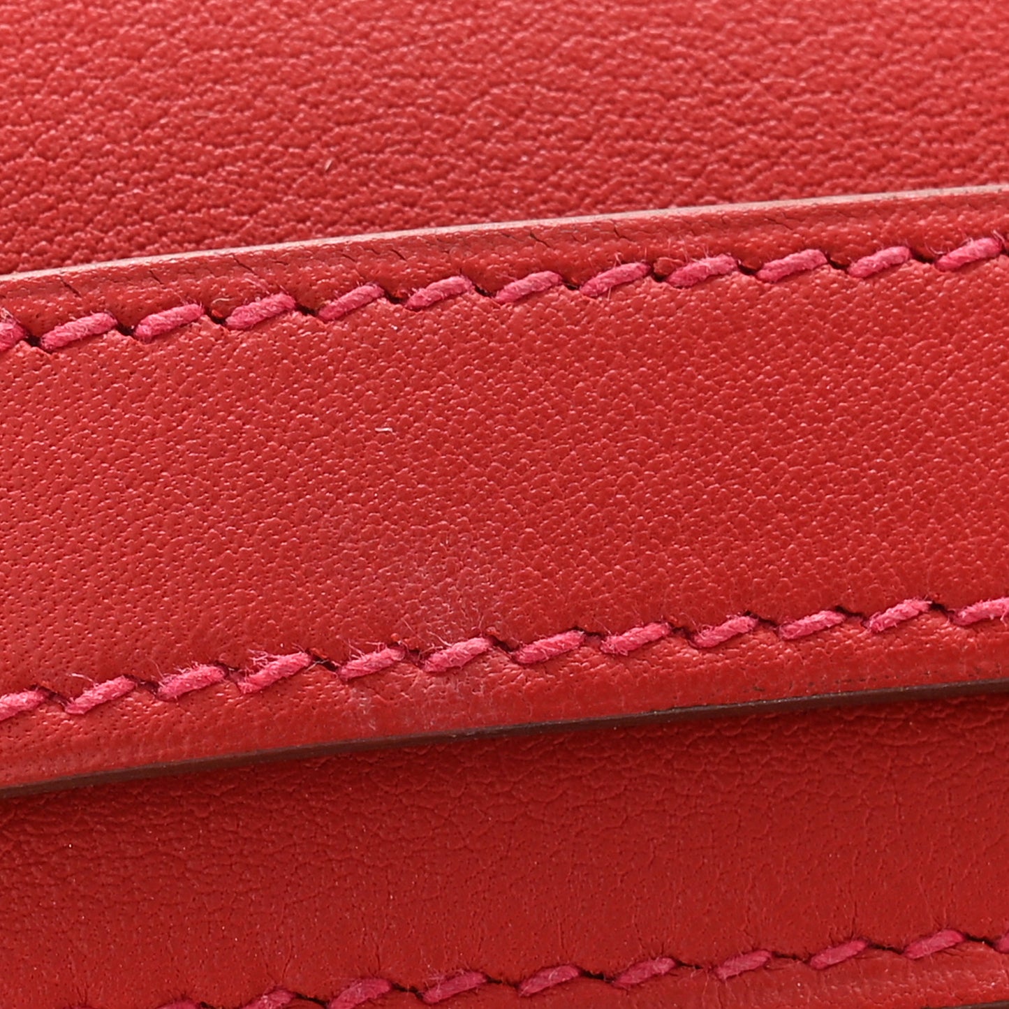 Swift Kelly Cut Clutch Pochette Vermillion