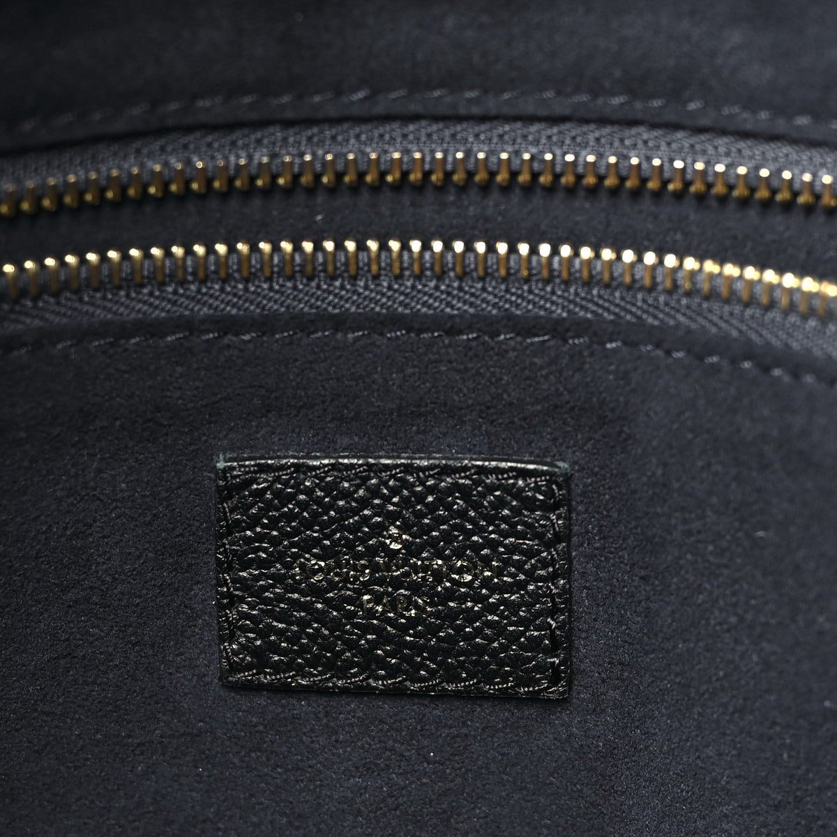 Louis Vuitton Empreinte Monogram Giant Neverfull MM Black 6 of 9