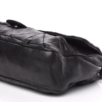 Chanel Lambskin Quilted Soft Squares Origami Flap Black 9 of 14