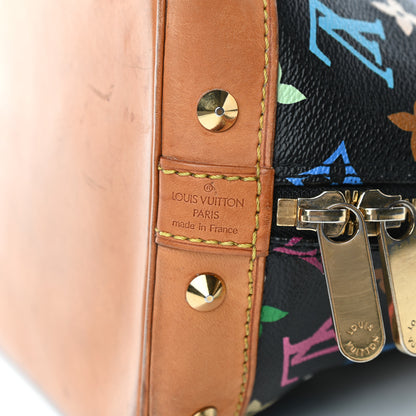 Louis Vuitton Monogram Multicolor Alma Black 6 of 11