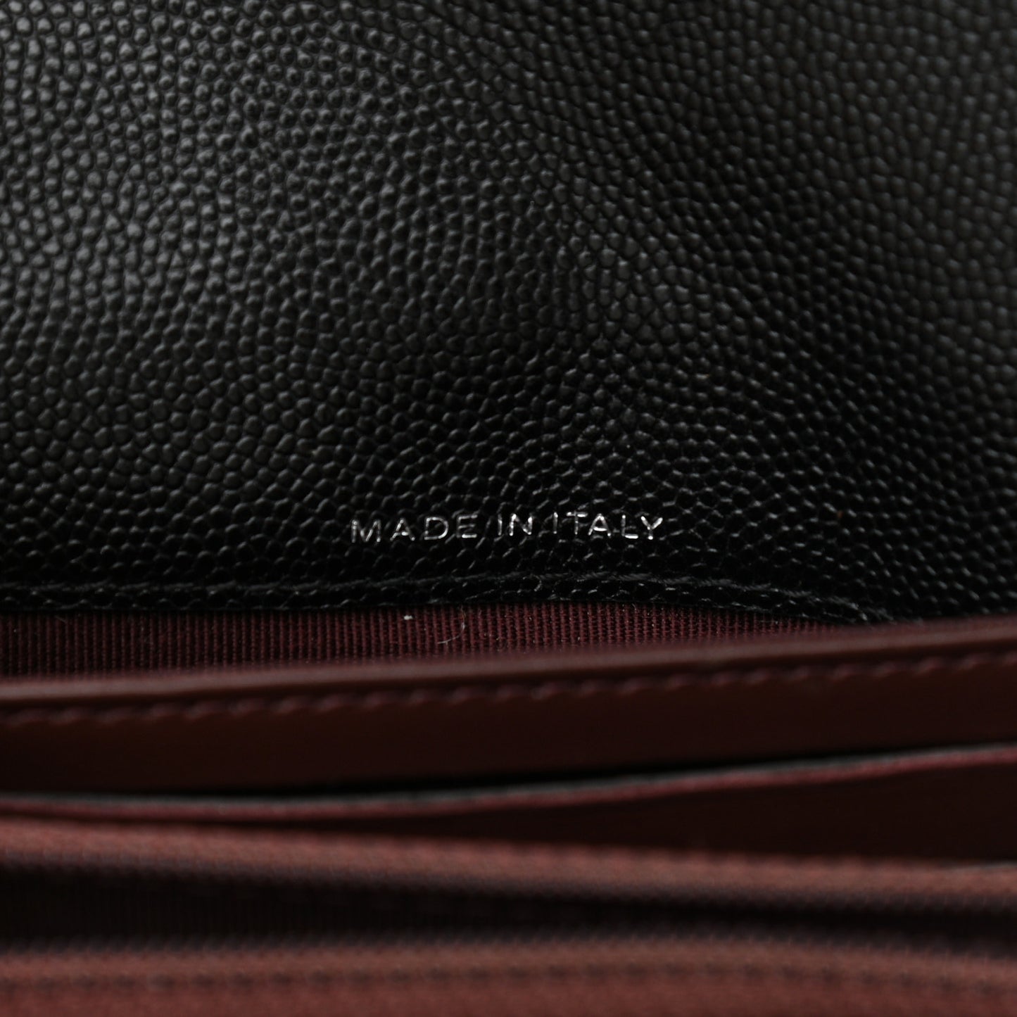 Caviar Quilted Medium Flap Wallet Black