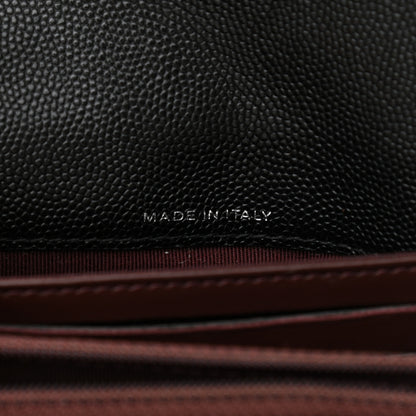 Chanel Caviar Quilted Medium Flap Wallet Black 7 of 9