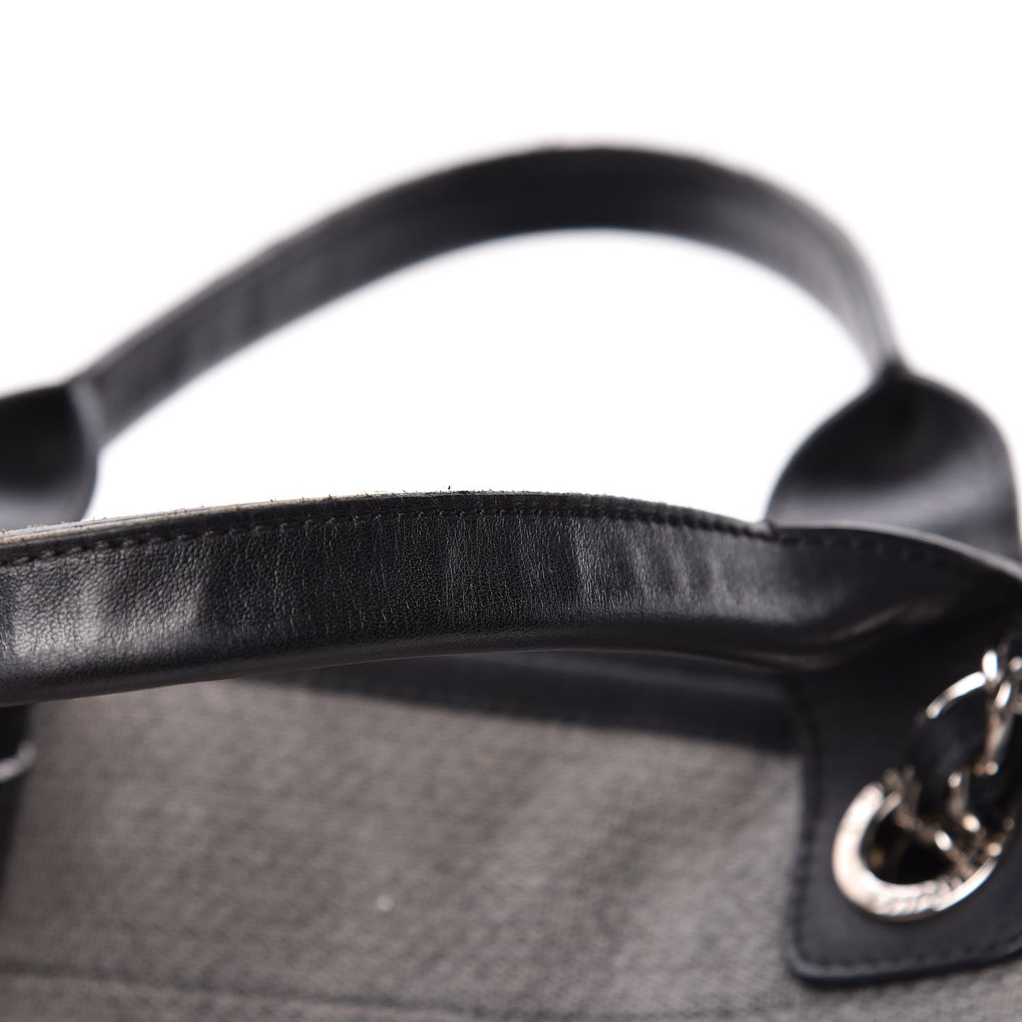 Canvas Large Deauville Tote Grey
