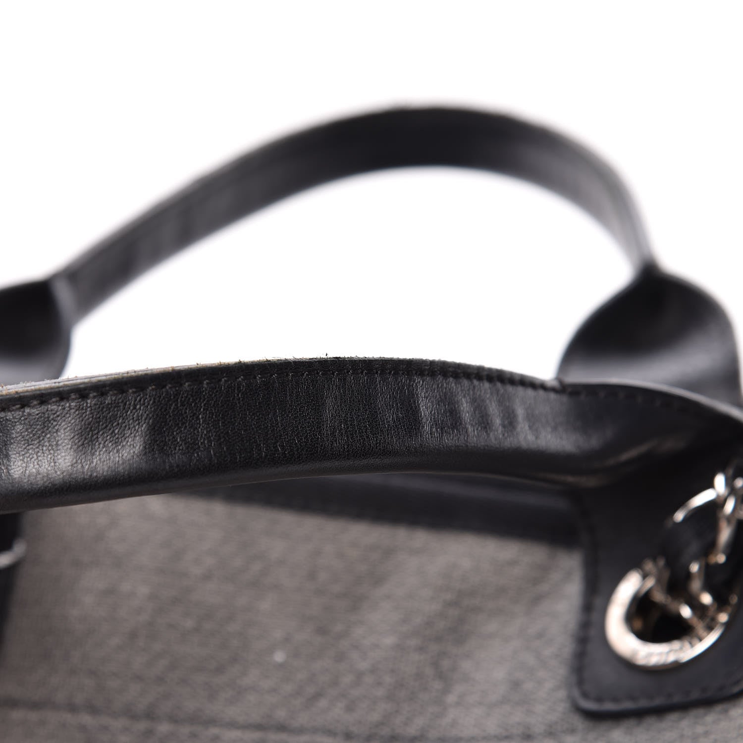 Chanel Canvas Large Deauville Tote Grey 11 of 16