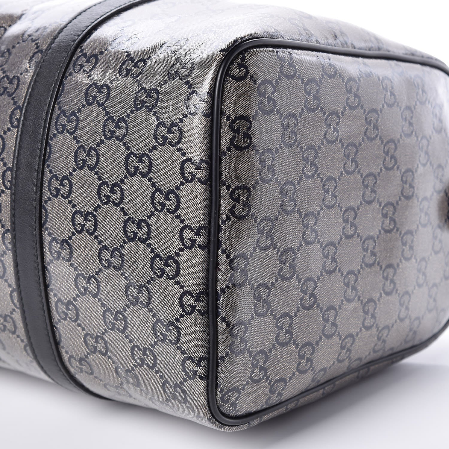 Gucci Crystal Monogram Medium Joy Boston Black 6 of 11