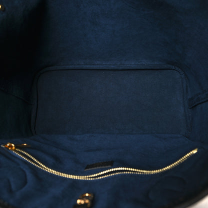 Louis Vuitton Empreinte Monogram Giant Neverfull MM Black 5 of 9
