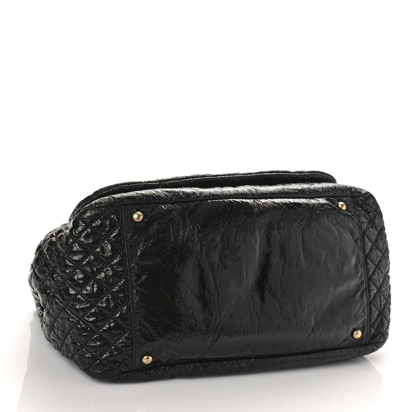 Vinyl XL Rock and Chain Flap Black