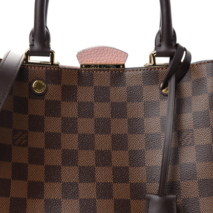 Louis Vuitton Damier Ebene Cuir Taurillon Brittany Magnolia 9 of 10