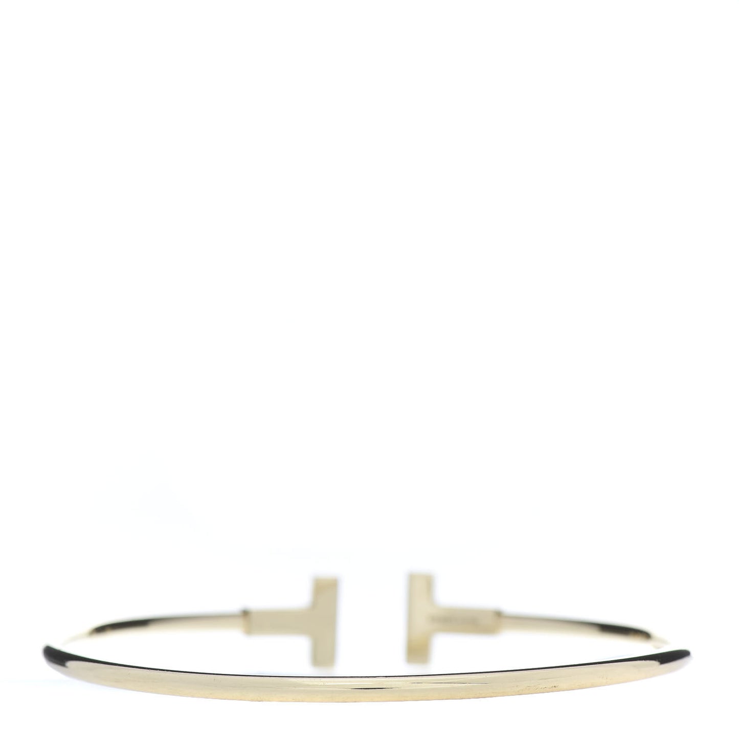 18K Yellow Gold T Wire Bracelet