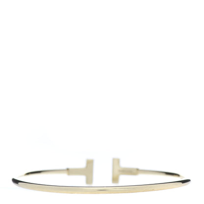 Tiffany 18K Yellow Gold T Wire Bracelet 3 of 5