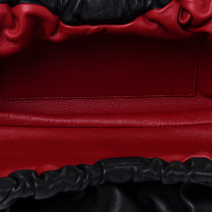 Mansur Gavriel Lambskin Cloud Clutch Black Flamma 5 of 13