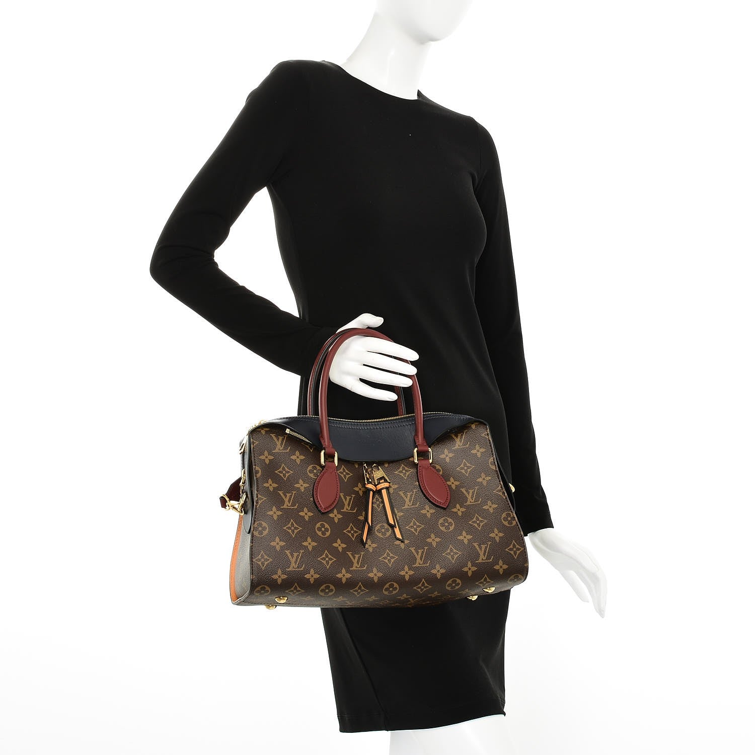 Louis Vuitton Monogram Tuileries Marine Bordeaux 3 of 7