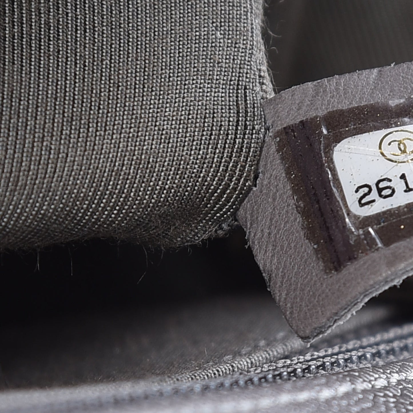 Caviar Quilted New Medium Boy Flap Grey