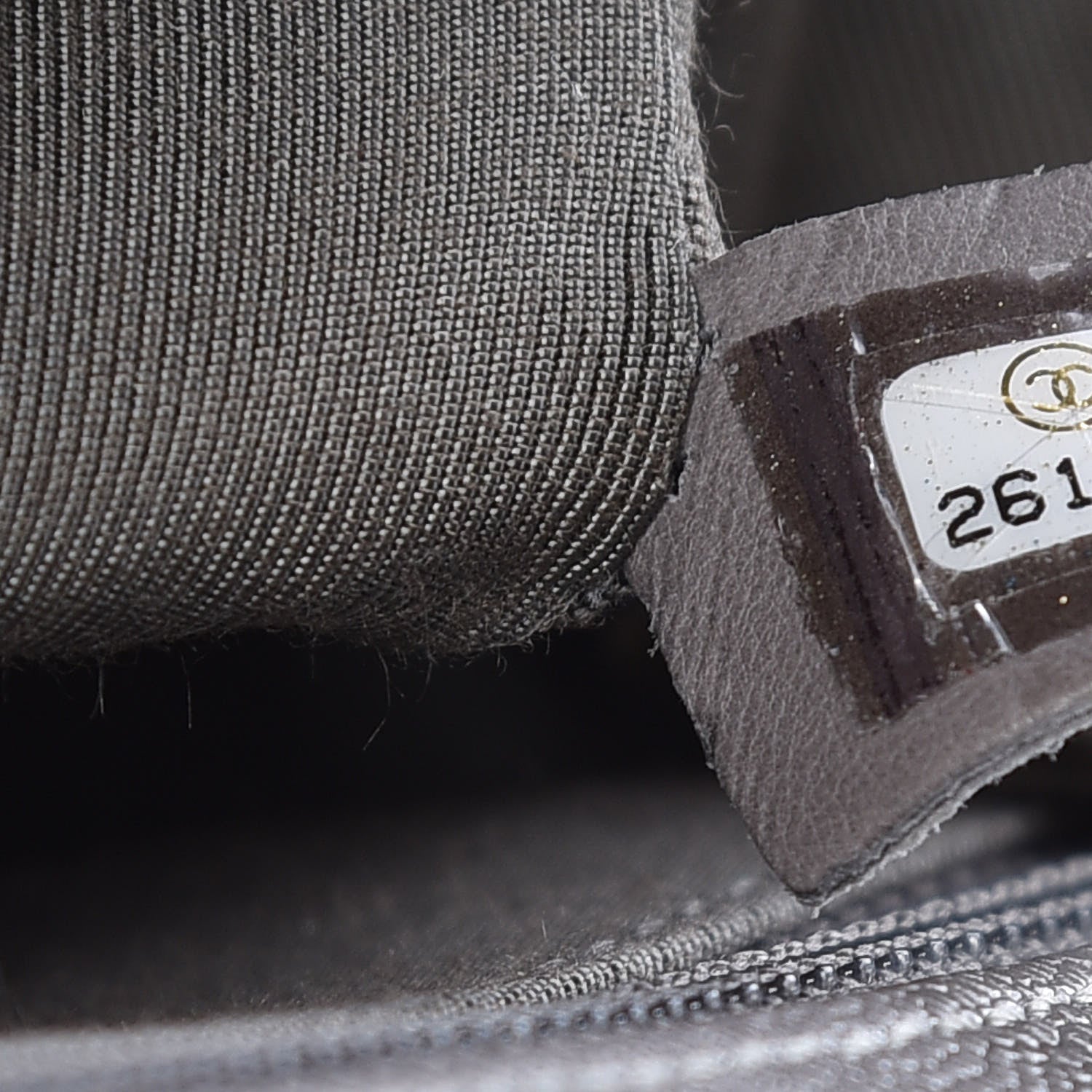 Chanel Caviar Quilted New Medium Boy Flap Grey 10 of 11