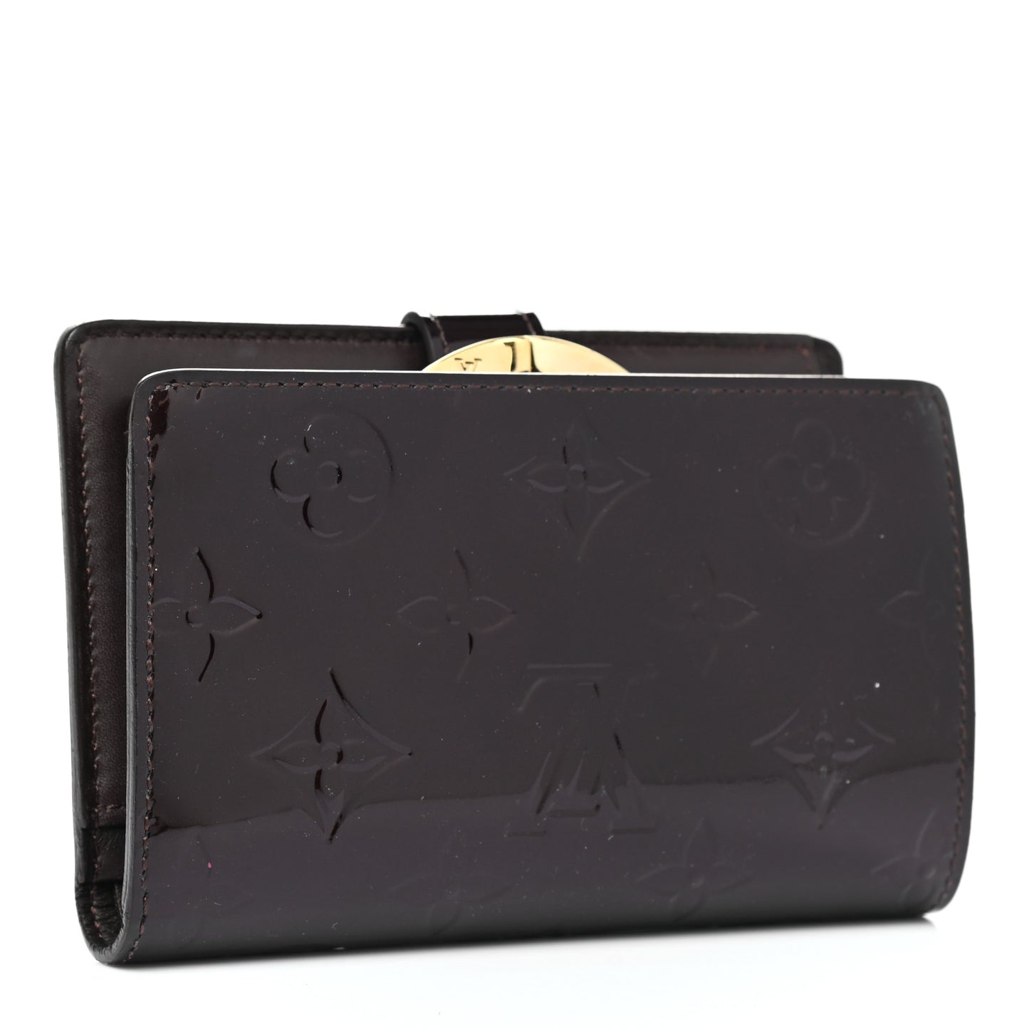 Vernis French Purse Wallet Amarante