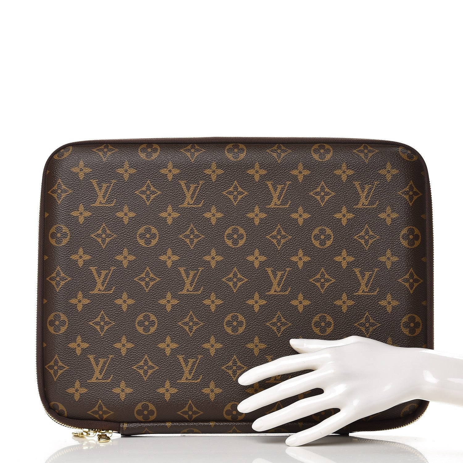 Louis Vuitton Monogram 13 Inch Laptop Sleeve 2 of 7