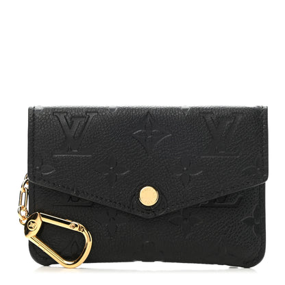 Louis Vuitton Empreinte Key Pouch Black 1 of 8
