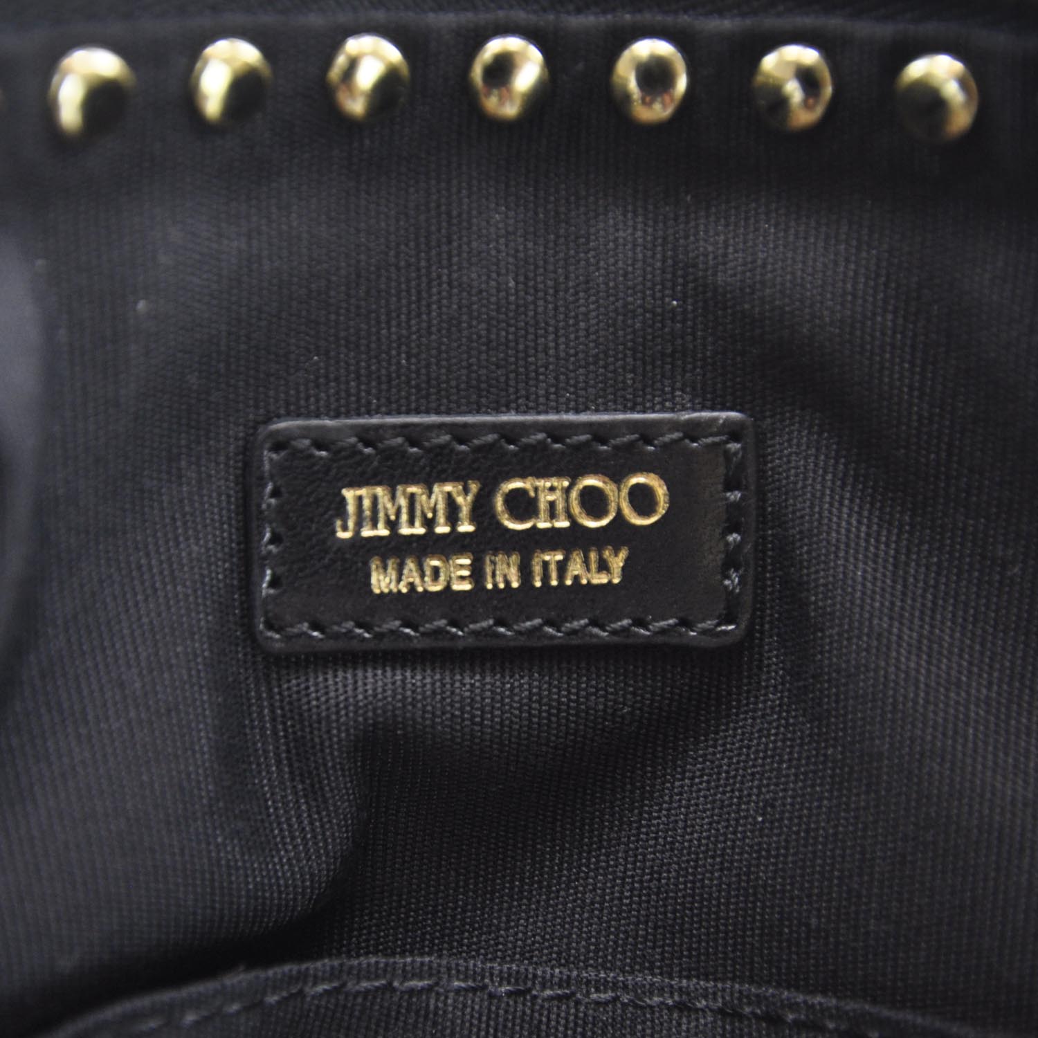 Jimmy Choo Leather Star Studded Clutch Black 8 of 8