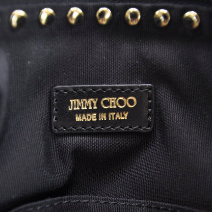 Jimmy Choo Leather Star Studded Clutch Black 8 of 8