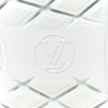 Louis Vuitton Neoprene Mesh Rubber America's Cup Fastlane Low Sneaker 37 White 7 of 15