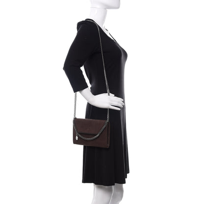 Stella McCartney Shaggy Deer Falabella Mini Crossbody Bag Dark Brown 2 of 9