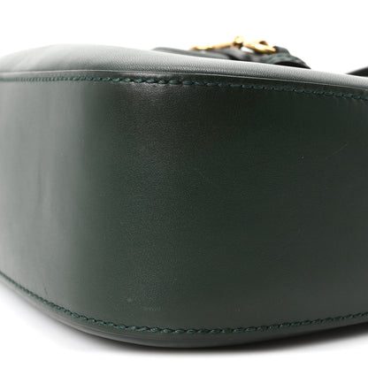 Gucci Calfskin Medium Lady Web Shoulder Bag Green 10 of 10