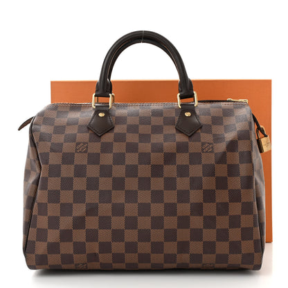 Louis Vuitton Damier Ebene Speedy 30 12 of 12