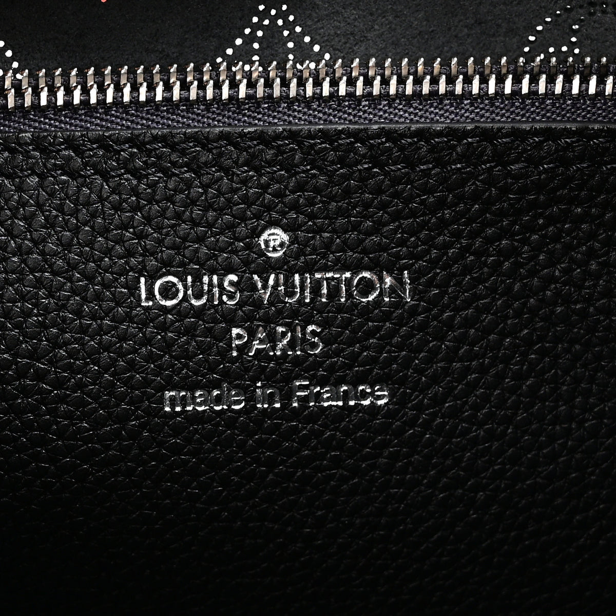 Louis Vuitton Mahina Carmel Hobo Black 5 of 8