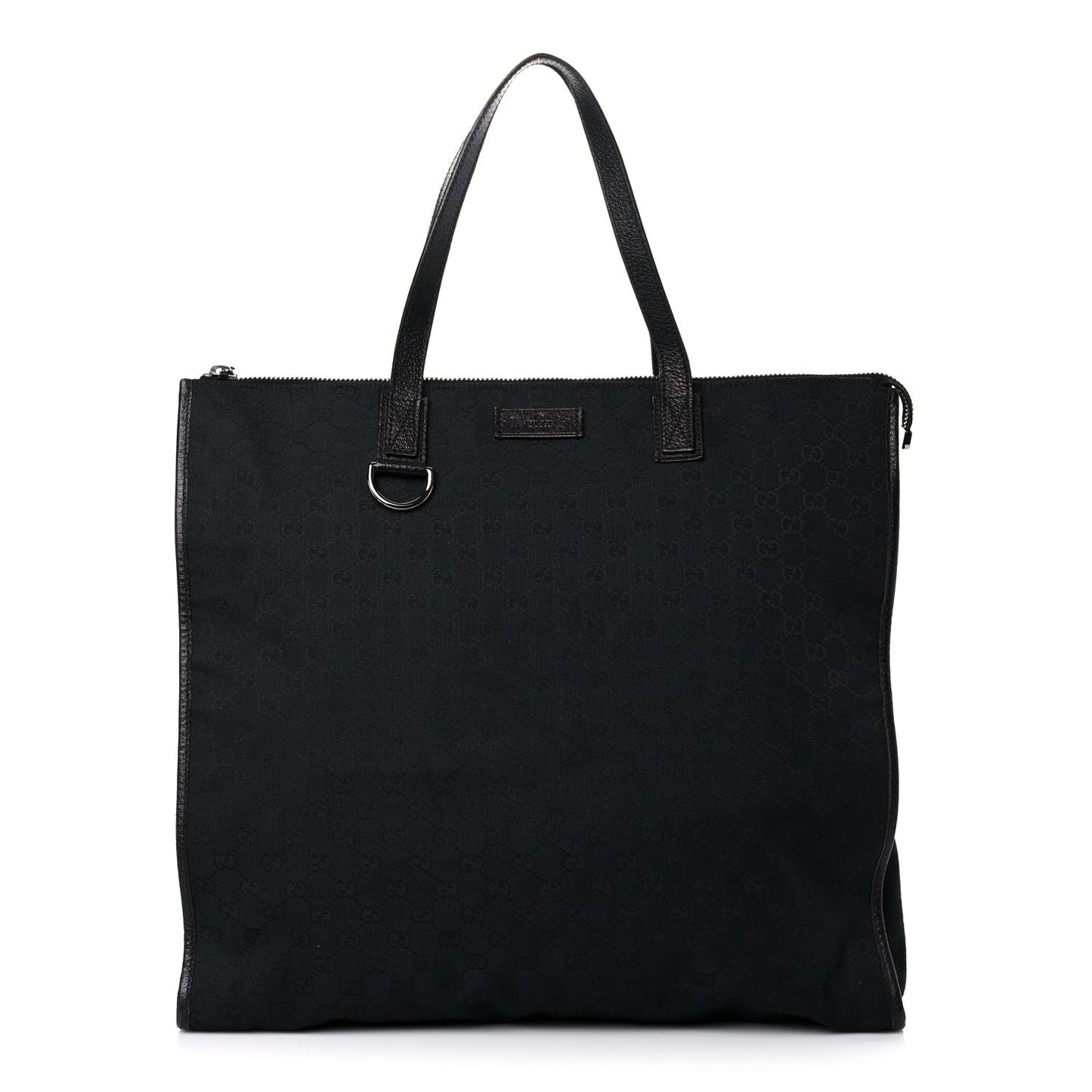 Monogram Large Tote Black