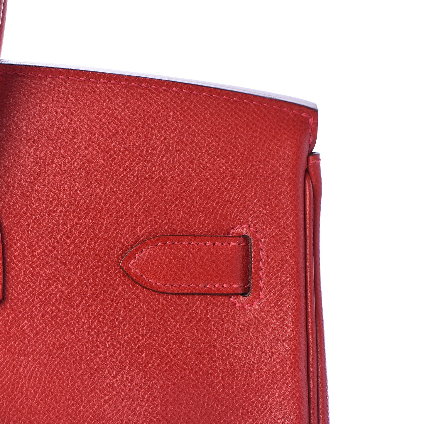 Epsom Birkin 35 Rouge Casaque