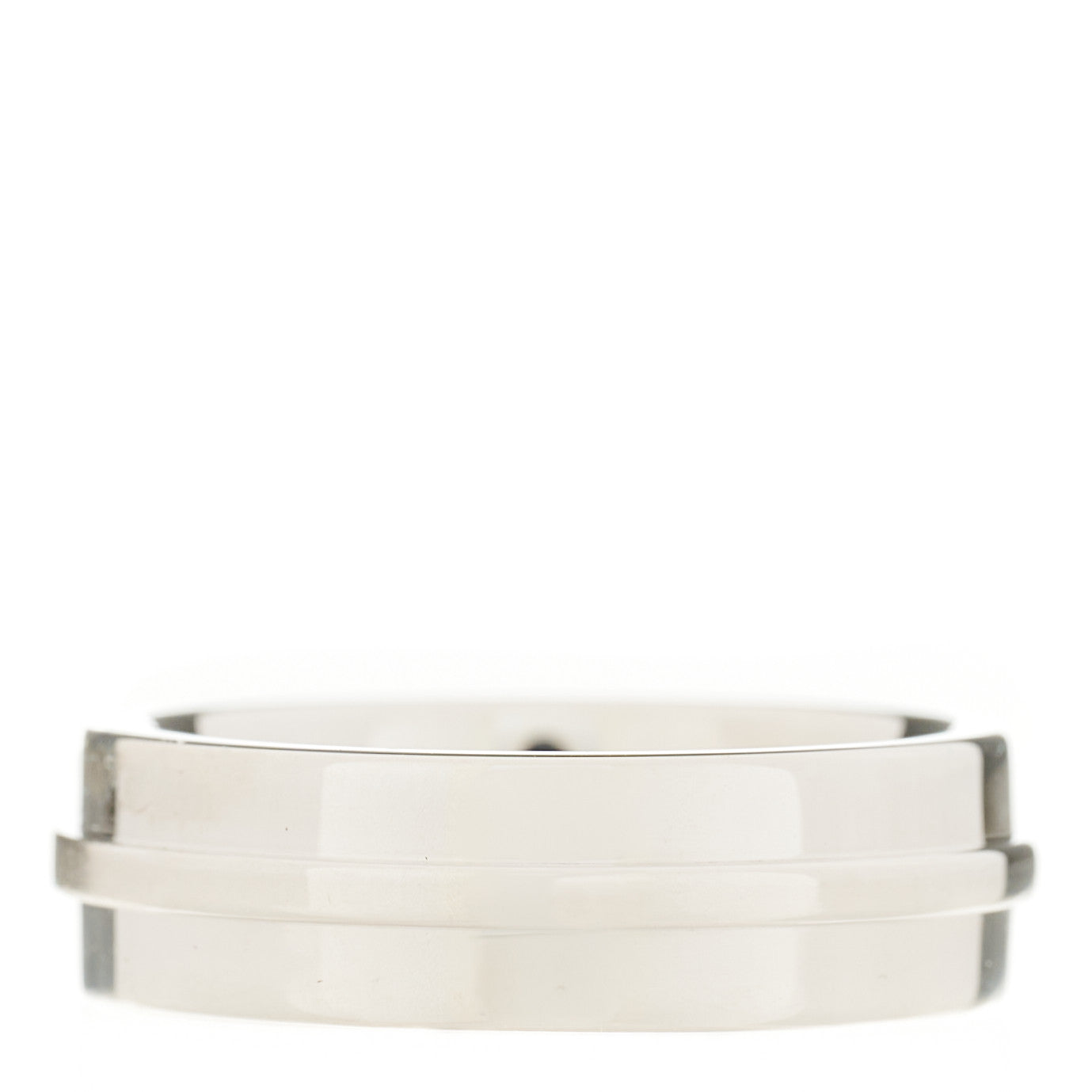 Sterling Silver T Wide Ring 52 6