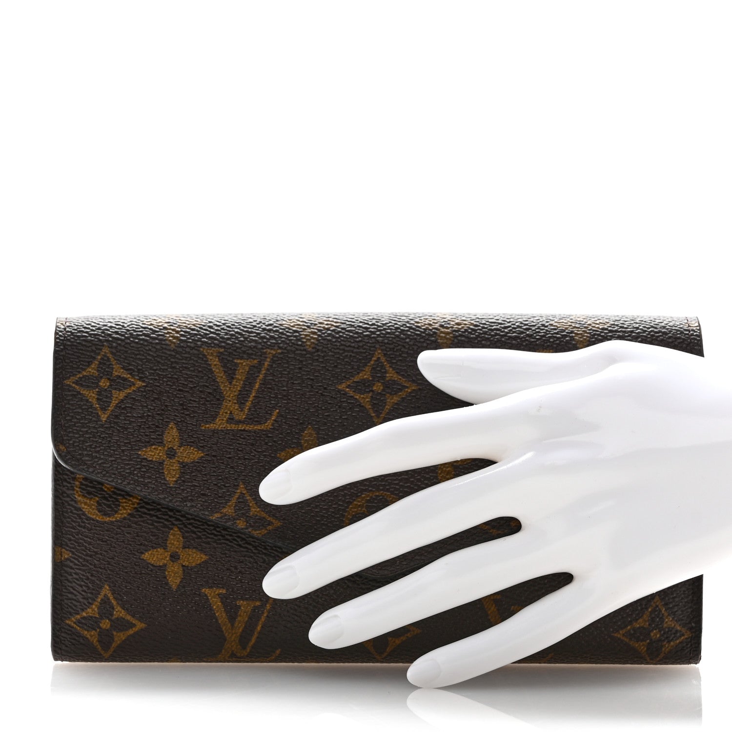 Louis Vuitton Monogram Sarah Wallet NM Fuchsia 2 of 12