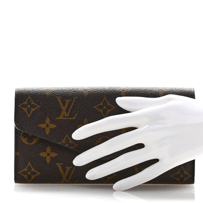 Louis Vuitton Monogram Sarah Wallet NM Fuchsia 2 of 12