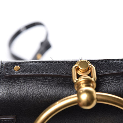 Chloe Calfskin Small Nile Bracelet Bag Black 8 of 14