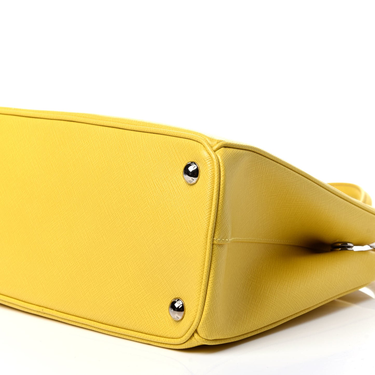 Saffiano Small Galleria Double Zip Tote Soleil