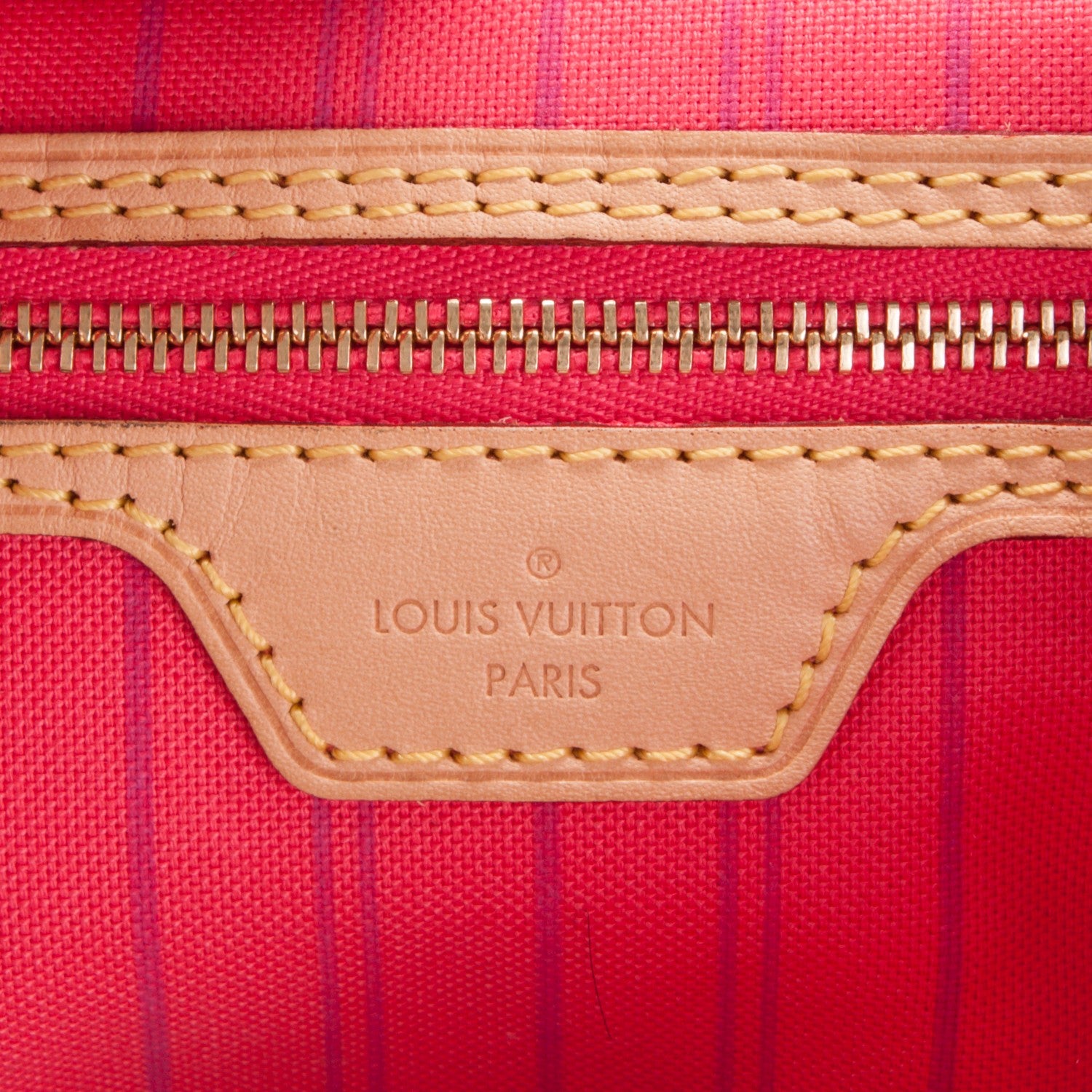 Louis Vuitton Damier Azur Delightful MM Pink 6 of 7