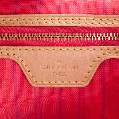Louis Vuitton Damier Azur Delightful MM Pink 6 of 7