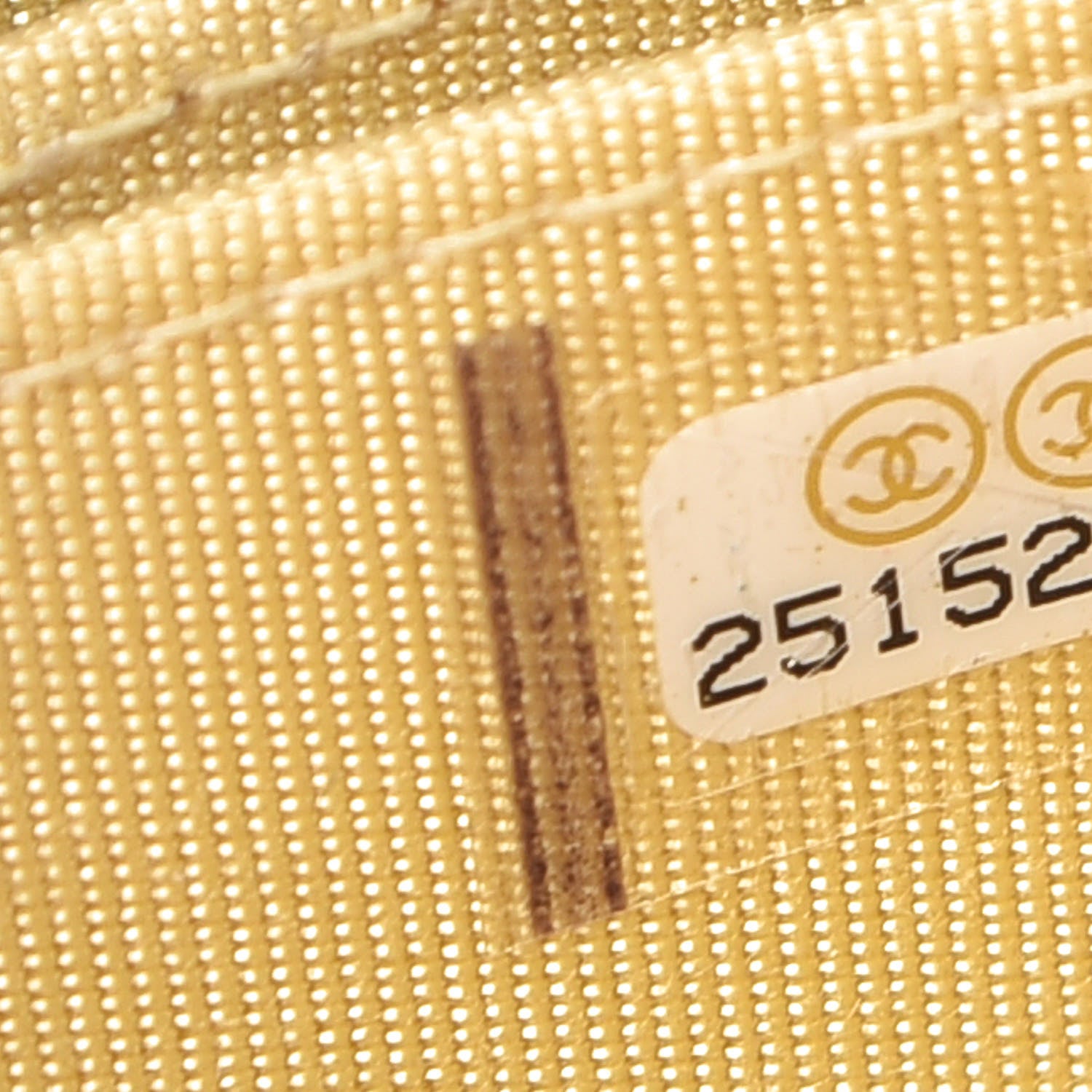 Chanel Lambskin Quilted Zip Around Coin Purse Wallet Yellow 7 of 8