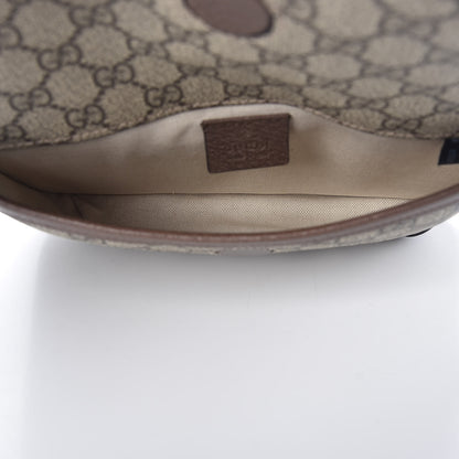 Gucci GG Supreme Monogram Neo Vintage Web Belt Bag Brown 5 of 7
