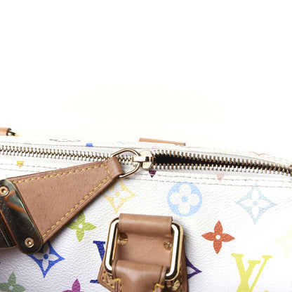 Louis Vuitton Monogram Multicolor Speedy 30 White 24 of 27